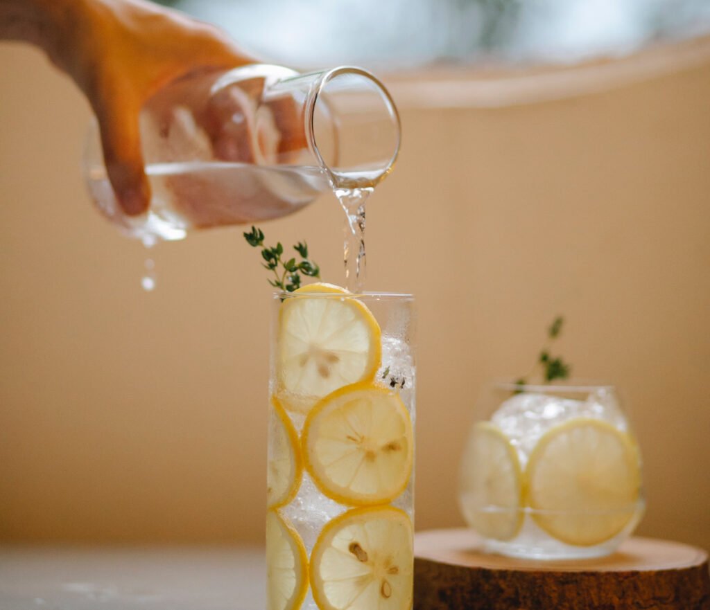 how to make a lemon water